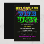 祝年招待状 招待状 (正面/裏面)