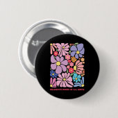 祝心の花neurodiversit 缶バッジ (正面&裏面)