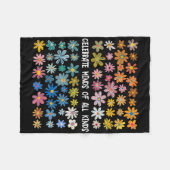 祝心 フリースブランケット (正面(横))