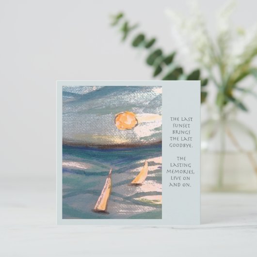 祝思い出。 招待状 (スタンド正面)