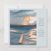 祝思い出。 招待状 (正面)