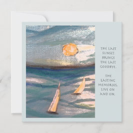 祝思い出。 招待状