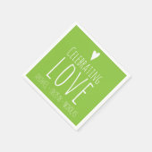 祝愛 | 結婚s スタンダードカクテルナプキン (角)