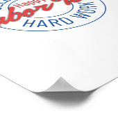 祝懸命の仕事 ポスター (角)