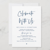 祝我々と結婚共に 招待状 (正面)