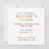 祝招待状 招待状 (裏面)