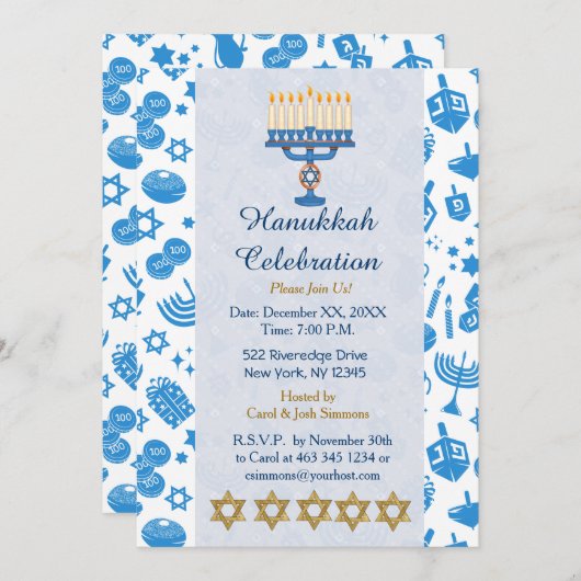 祝招待状 招待状 (正面/裏面)