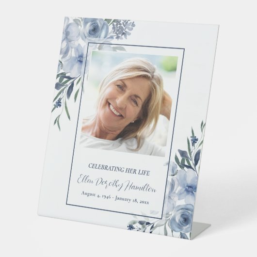 祝救命写真 台座サイン (正面)