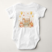 祝新生児 ベビーボディスーツ (裏面)