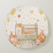 祝新生児 ラウンドクッション (裏面)