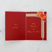 祝日のグリーティングカード シーズンカード (内部)