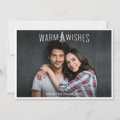 祝日の写真カード、クリスマスグリーティング シーズンカード (正面)