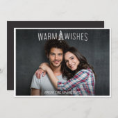 祝日の写真カード、クリスマスグリーティング シーズンカード (正面/裏面)