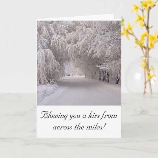 祝日の挨拶状 カード (黄色い花)