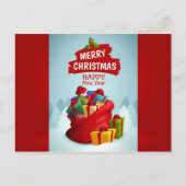 祝日の挨拶 ポストカード (正面)