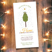 祝日の自宅の新しい住所 案内状