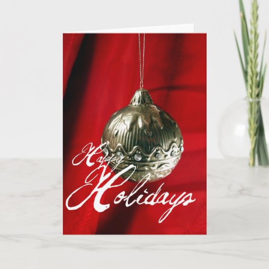 祝日の赤 シーズンカード (正面)