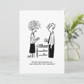 祝日パーティーの招待-クリスマス、新年 招待状 (スタンド正面)