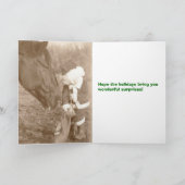 「祝日絵を描」グリーティング・カード シーズンカード (内部)