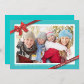 祝日：ホリデーフォトカード シーズンカード (正面/裏面)