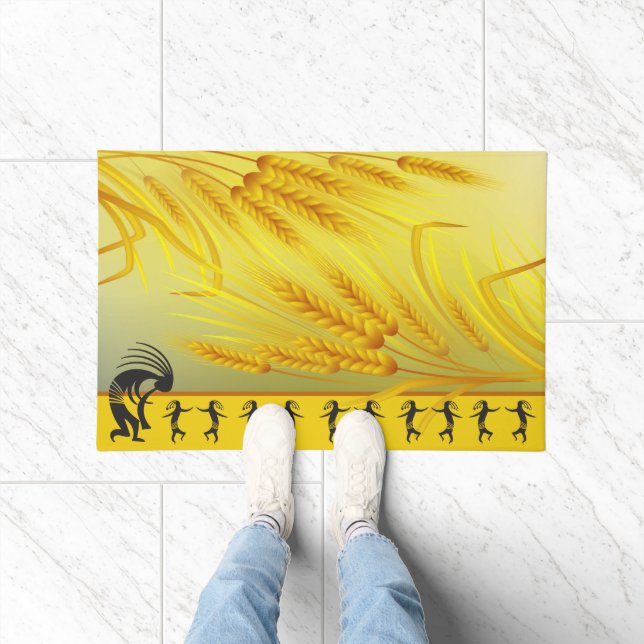 祝春ダンスココペリ ドアマット (室内)