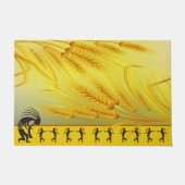 祝春ダンスココペリ ドアマット (正面)