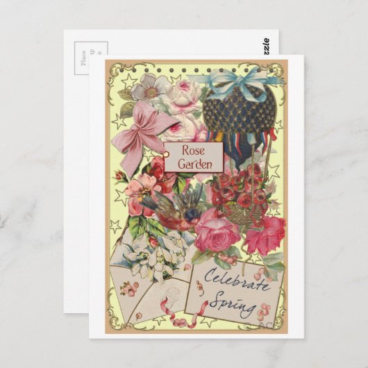 祝春 ポストカード (正面/裏面)