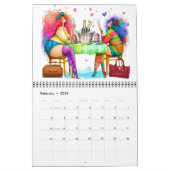 祝曲線 カレンダー (2月 2026)