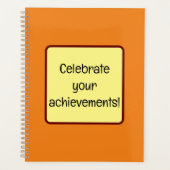 祝業績 プランナー手帳 (正面)