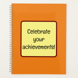 祝業績 プランナー手帳