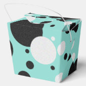 祝水玉模様ベビーブライダル振りかけパーティー フェイバーボックス (裏面)