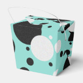 祝水玉模様ベビーブライダル振りかけパーティー フェイバーボックス (裏面サイド)