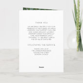 祝生活葬祭令 プログラム (裏面)