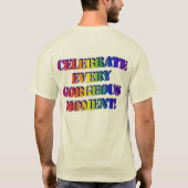 祝瞬間を！ Tシャツ (裏面)