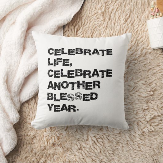 祝祝賛美1年 クッション (ブランケット)