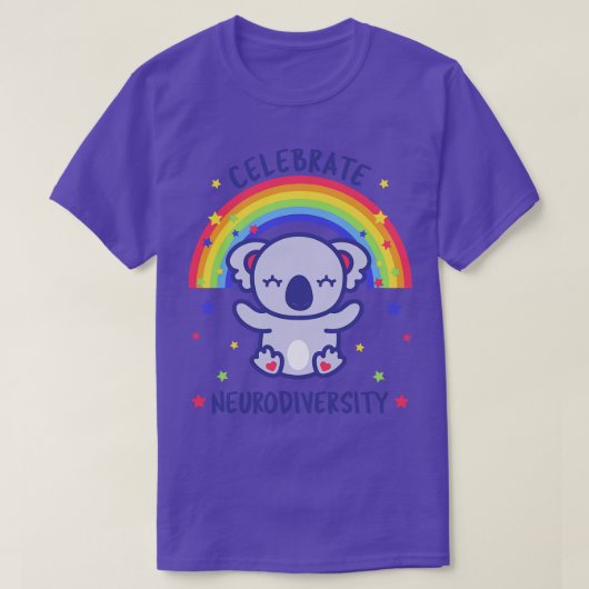 祝神経多様性IV Tシャツ (デザイン正面)