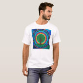 祝祭マンダラTシャツ Tシャツ (正面フル)