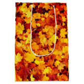 祝祭日に感謝して ミディアムペーパーバッグ (裏面)