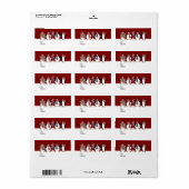 祝祭日のプレゼントラベル ラベル (フルシート)