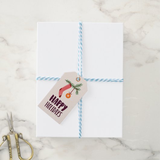 祝祭日 ギフトタグ (より糸付き)