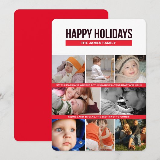 祝祭日 シーズンカード (正面/裏面)