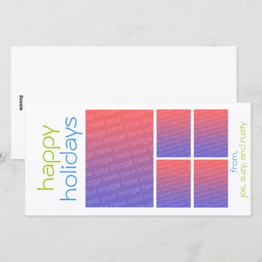 祝祭日 シーズンカード (正面/裏面)