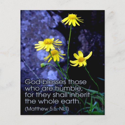 祝福されたは従順なる者 チラシ (正面)