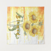 祝福されたひまわり タペストリー (正面(横))