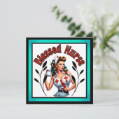 祝福されたピンナップナース シーズンカード (スタンド正面)