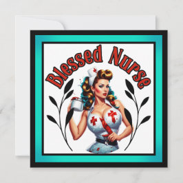 祝福されたピンナップナース シーズンカード