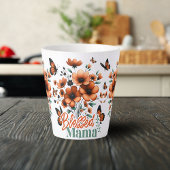 祝福されたママ母の日ラテマグ カフェラテマグ