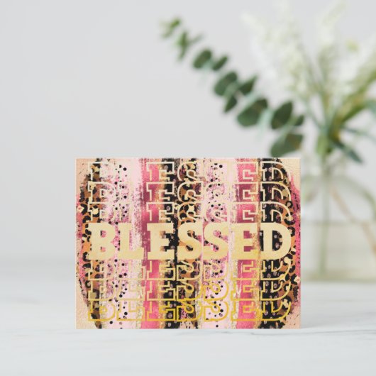 祝福された ポストカード (スタンド正面)