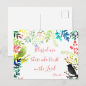 祝福された ポストカード (正面/裏面)