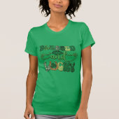 祝福され運が良い Tシャツ (正面)